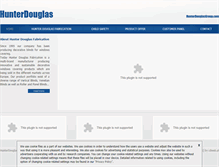 Tablet Screenshot of hunterdouglas-fabrication.pl